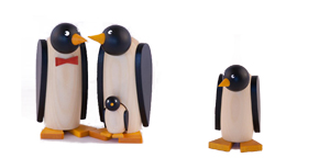 Pinguine von der Drechslerei Martin