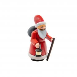 Spielwarenmacher Gnther - Weihnachtsmann mit Laterne 6 cm