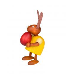 Drechslerei Martin - Hase mit Ei gelb, klein