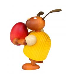 Drechslerei Martin - Hase mit Ei gelb