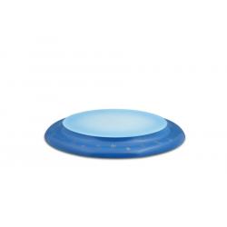 Ellmann - Wolke oval blau-wei / handbemalt / 21 * 17 cm