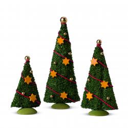Günter Reichel - Weihnachtsbäume, sortiert 3-teilig