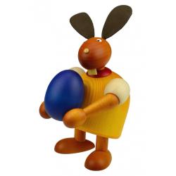 Drechslerei Martin - Hase mit Ei gelb, groß maxi