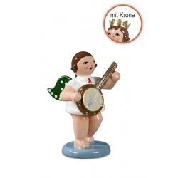 Ellmann - Engel mit Banjo mit Krone