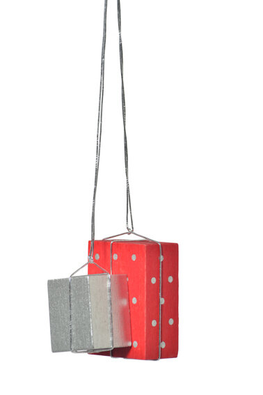 KWO - Baumbehang "Pakete rot/silber"
