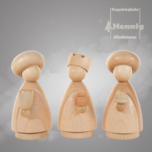 Hennig Figuren - Heiligen 3 Könige modern groß natur