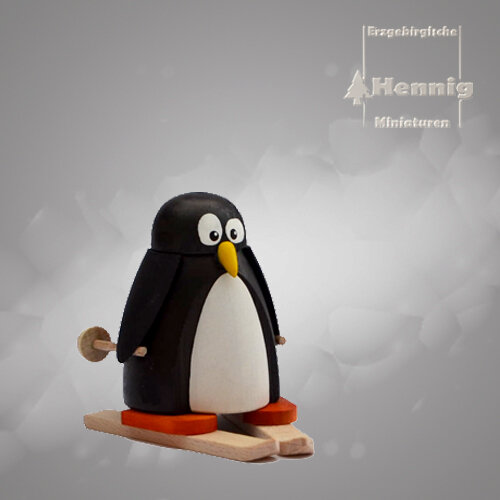 Hennig Figuren - Pinguin mit Ski
