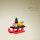 Hennig Figuren - Schlitten rot Baumbehang*
