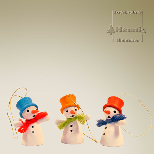 Hennig Figuren - Schneemann BS sortiert