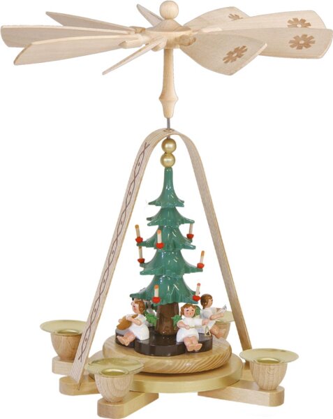 Richard Glässer - Pyramide Engel mit Christbaum