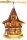 Richard Glässer - Pyramide Adventshaus bunt mit Heiliger Familie, elektrisch beleuchet und betrieben