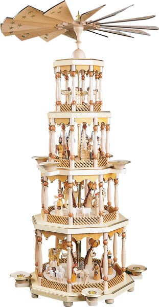 Richard Glässer - Pyramide Chr. Geburt 4-st. natur