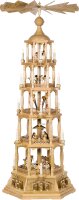 Richard Glässer - Pyramide Christi Geburt 5-stufig, elektrisch beleuchtet  und betrieben