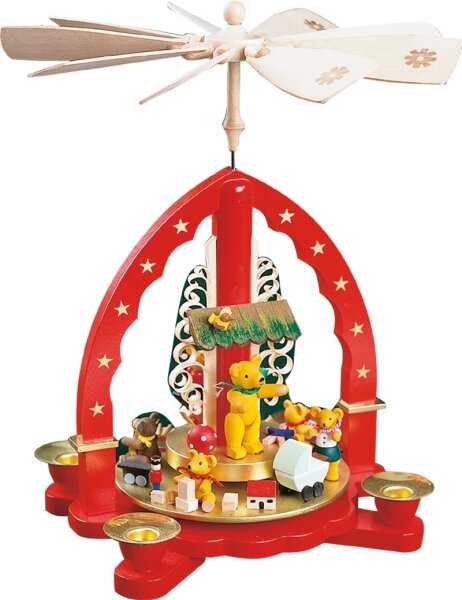 Richard Glässer - Pyramide Spielende Bärenkinder