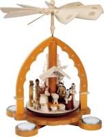 Richard Glässer - Pyramide Christi Geburt, natur,...