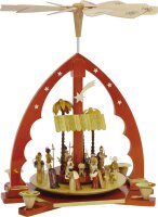 Richard Glässer - Pyramide Christi Geburt, natur