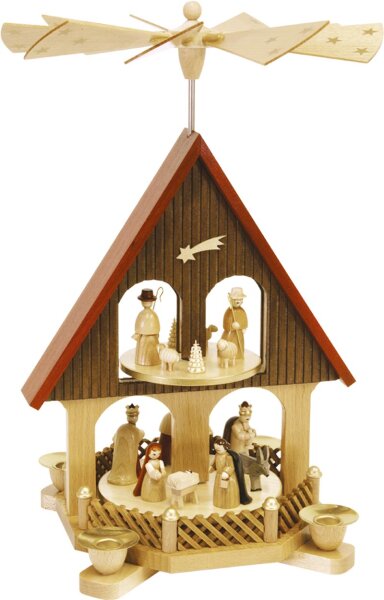 Richard Glässer - Pyramidenhaus Christi Geburt 2-st.