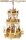 Richard Glässer - Pyramide Christi Geburt 2-st., natur, el. bel. u. betr.