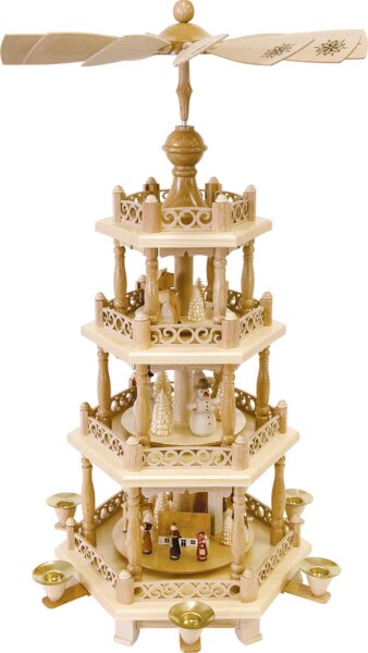 Richard Glässer - Pyramide Kirchdorf 3-st., Barockzaun