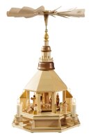 Richard Glässer - Pyramide Kirche hell, Christi...