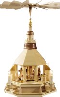 Richard Glässer - Pyramide Kirche hell, Christi...