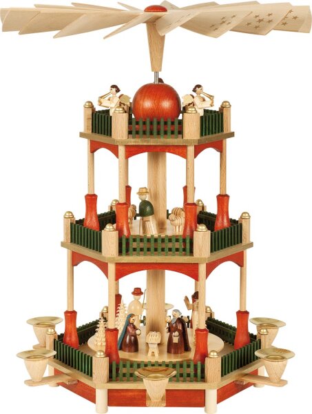 Richard Glässer - Pyramide Christi Geburt 2-st.