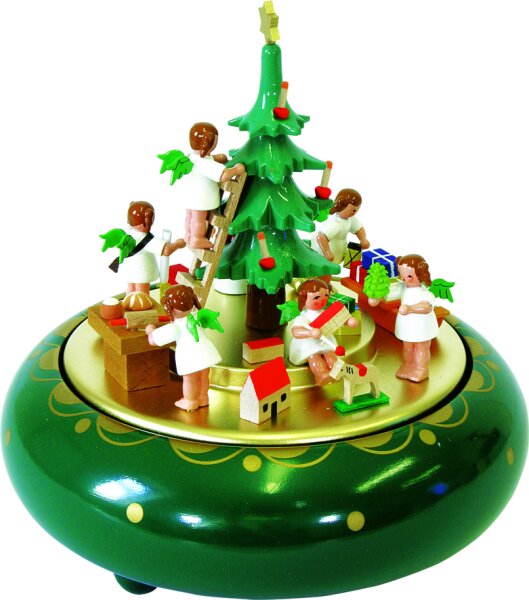 Richard Glässer - Spieldose  Engelheimlichkeit, 18er Spielwerk