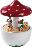 Richard Glässer - Spieldose Pilz, 18st. Spw. Kleine...