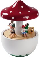 Richard Glässer - Spieldose Pilz, 18st. Spw. Kleine...