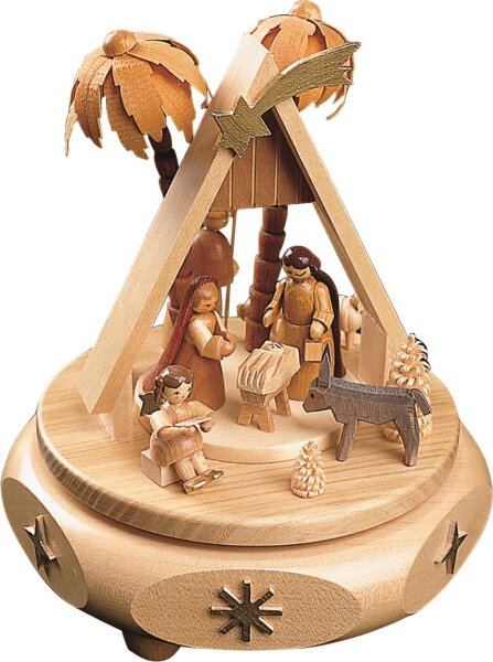 Richard Glässer - Spieldose  Christi Geburt, 18er Spielwerk
