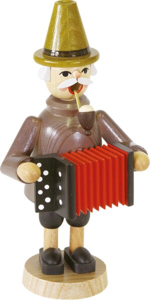 Richard Glässer - Räuchermännchen Harmonikaspieler