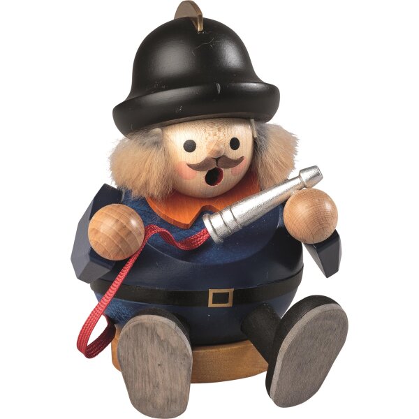 Richard Glässer - Kugelrauchmann Feuerwehrmann, sitzend