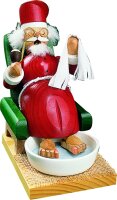 Richard Glässer - Räuchermann Weihnachtsmann mit Fußbad