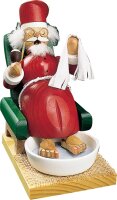 Richard Glässer - Räuchermann Weihnachtsmann mit Fußbad