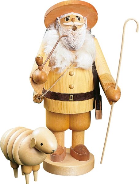 Richard Glässer - Räuchermännchen Schäfer mit Schaf