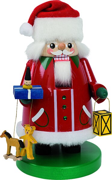 Richard Glässer - Nussknacker Weihnachtsmann mit Swarovski-Steinen
