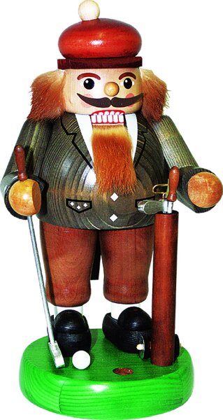 Richard Glässer - Nussknacker Golfspieler