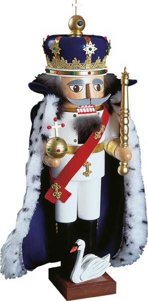Richard Glässer - Nussknacker König Ludwig II. - Umhang Samt