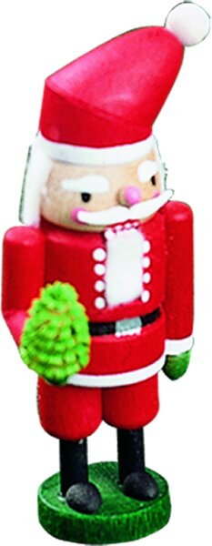 Richard Glässer - Mini-Nussknacker Weihnachtsmann