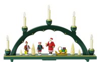 Richard Glässer - Schwibbogen Weihnachtsmann, el. bel.