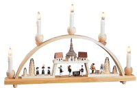 Richard Glässer - Schwibbogen Seiffener Kirchdorf,...