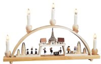 Richard Glässer - Schwibbogen Seiffener Kirchdorf,...