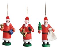 Richard Glässer - Baumbehang Weihnachtsmann 3-teilig