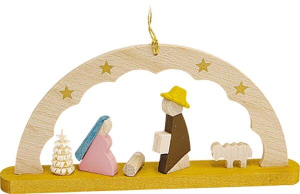 Richard Glässer - Baumbehang Schwibbogen Heilige Familie