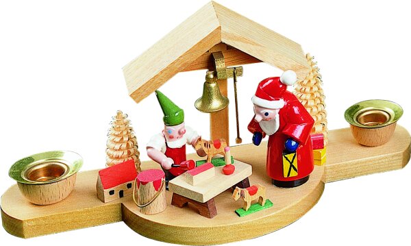 Richard Glässer - Kerzenhalter Weihnachtsmann