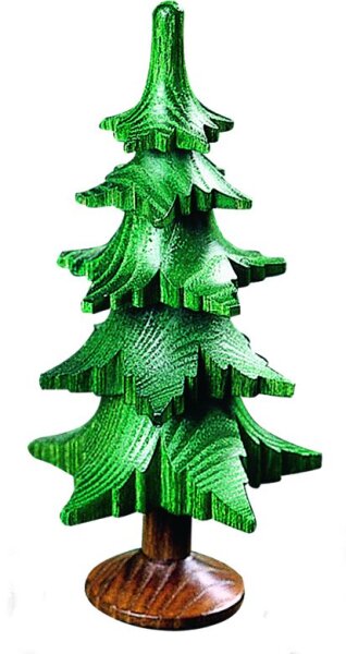 Richard Glässer - Baum, 5 Kränze mit Stamm und Fuß