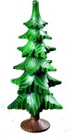 Richard Glässer - Baum, 6 Kränze mit Stamm und...