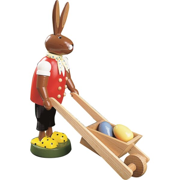 Richard Glässer - Hase mit Karre