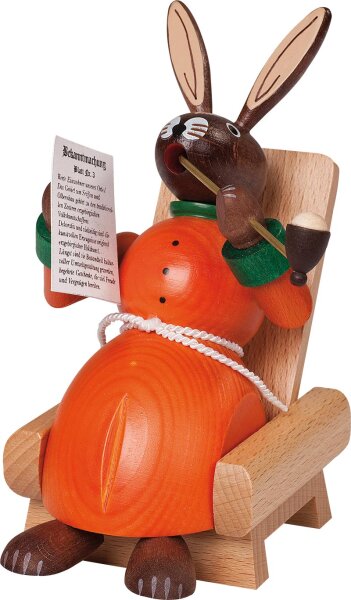 Richard Glässer - Hase im Lehnstuhl