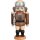 Seiffener Volkskunst eG - Nussknacker König Edelholzausführung >>Nussbaum<<